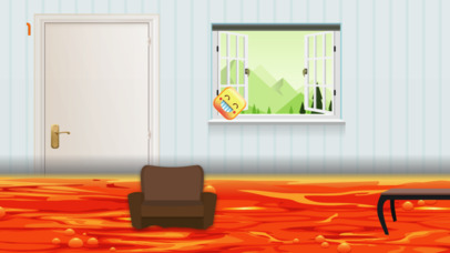 Crazy Floor Is Lava Challenge In New Home screenshot 2