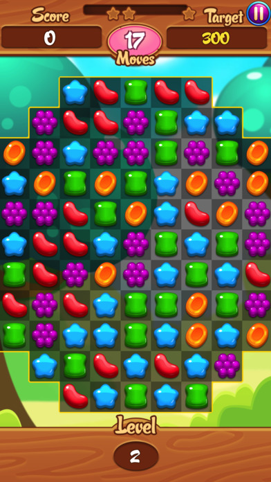Sweet Jelly Garden Crush - Match 3 Games screenshot 3
