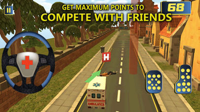 Driving City Emergency Car Sim screenshot 3