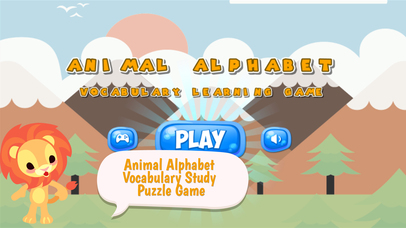 Animal Alphabet Vocabulary Study Puzzle Game screenshot 3