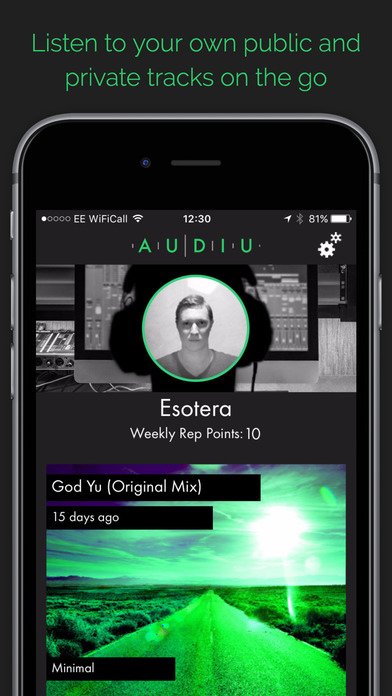 Audiu - Music Community screenshot 3