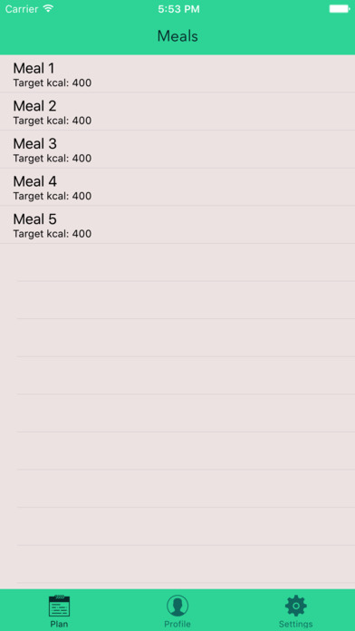 Calories Factor: Meal planner and nutrition count screenshot 3
