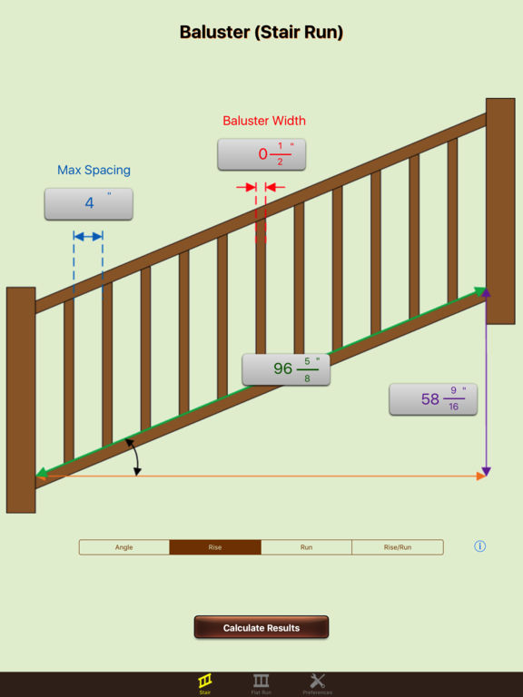 App Shopper Baluster Calc Elite Spindle Spacing For Railing Utilities