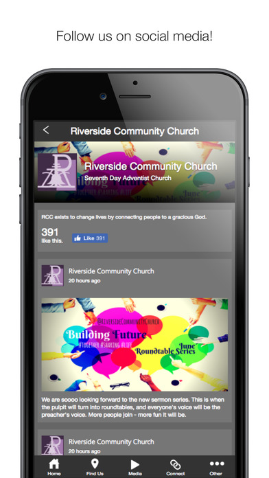Riverside Community Church, CA screenshot 2