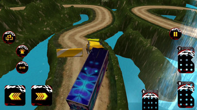 Elevated Mountain Truck : Extreme Trucker Game screenshot 4