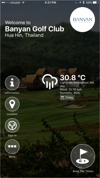 Banyan Golf Club Hua Hin screenshot 2