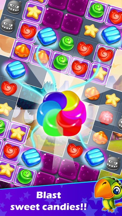 Candy Gems: Match 3 Popular Free Games For Free screenshot 2