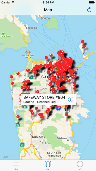 San Francisco Food Inspections - California Health screenshot 3