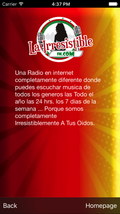 La Irresistible FM screenshot 3