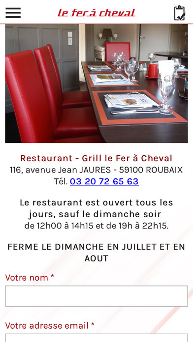 Le Fer à Cheval Restaurant screenshot 3