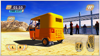 Rickshaw Pick & Drop Driving screenshot 3