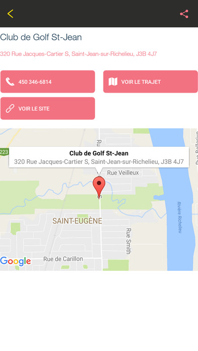 Golf St-Jean screenshot 3