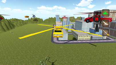 Futuristic Flying Car Copter-Real Flight Simulator screenshot 4