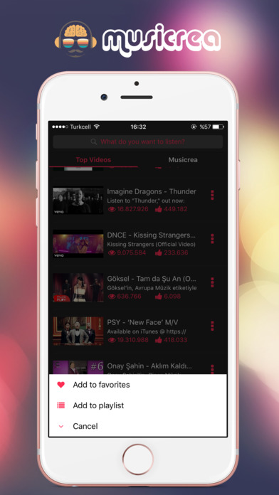Musicrea - Music/Video Player screenshot 4