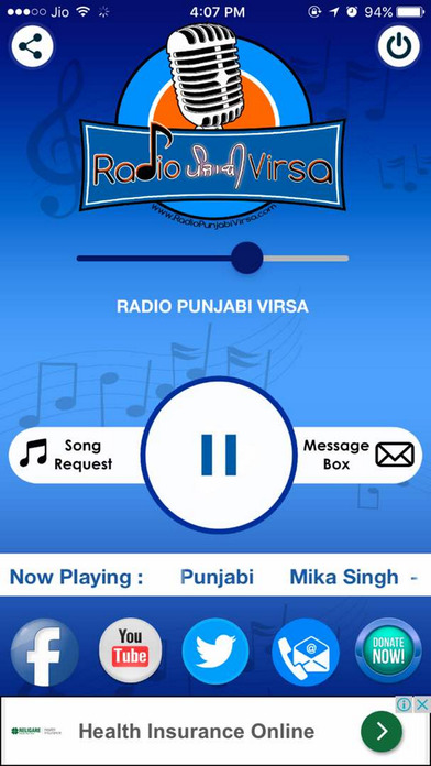 RADIO PUNJABI VIRSA screenshot 2