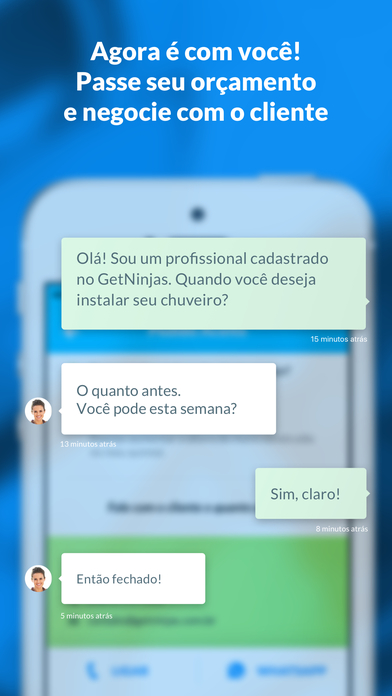 Captura de tela do iPhone 5