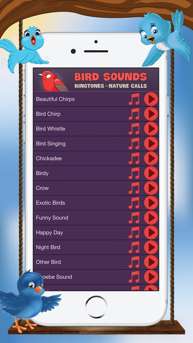 Bird Sounds Ringtones – Nature Calls screenshot 3
