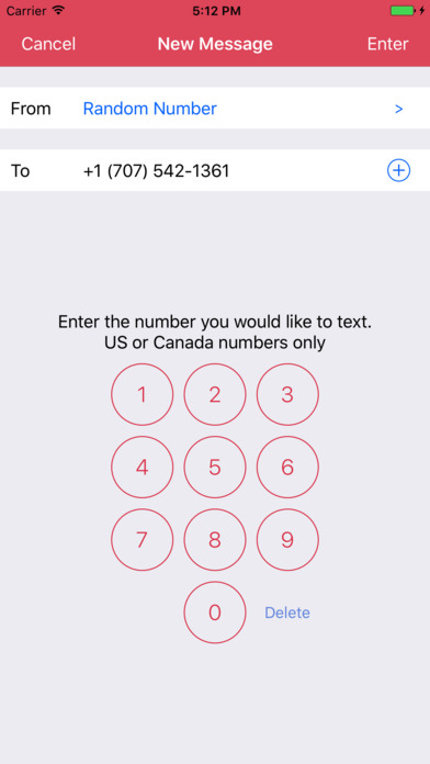 Burner Number for Business Texting & Dating Chat screenshot 2