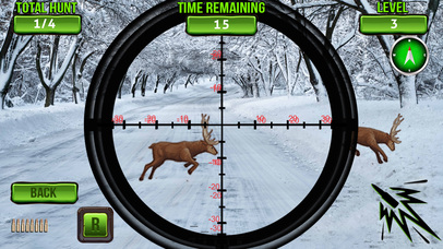 White Tale Deer Snow Hunting Simulation screenshot 2