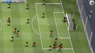 Screenshots of Stickman Soccer for iPhone