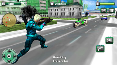 Flying Monster Hero Bike Transform - Pro screenshot 3