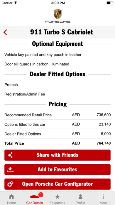 Porsche Abu Dhabi screenshot 4