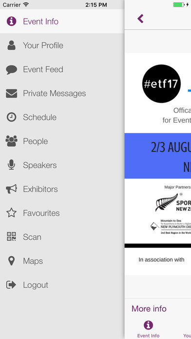 Eventing the Future 2017 App screenshot 2