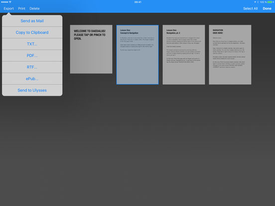 Daedalus Touch – Text Editor for iCloud ۽ ũ