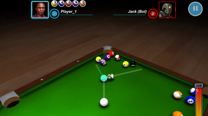 8 Ball Billiard Games : 9 Ball screenshot 2