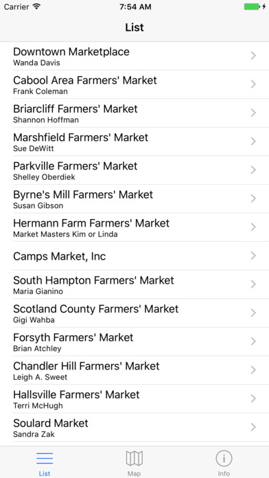 Missouri Farmers Markets - Fresh Organic Food Now screenshot 4