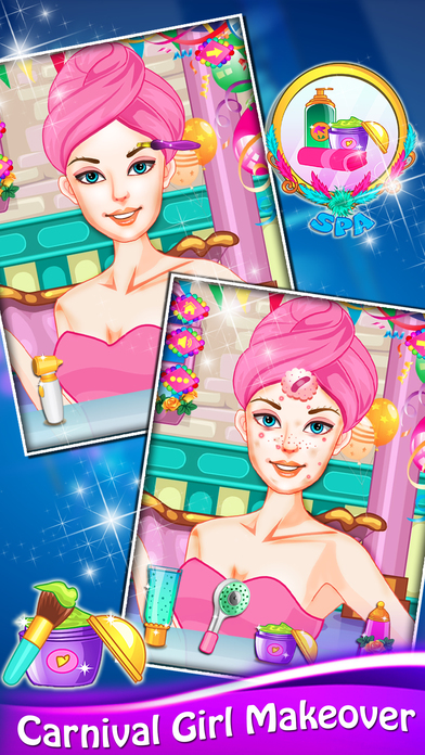 Carnival Girl - Makeover And Salon Games screenshot 2