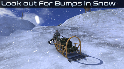Snow Mountain Army Cargo Bike & Delivery Sim screenshot 4