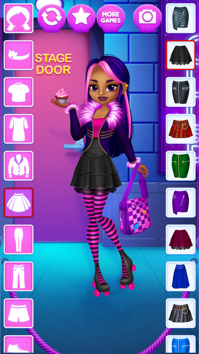 Emo Dress Up - games for girls screenshot 3
