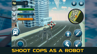 Copter Robot Transformer Simulator screenshot 2