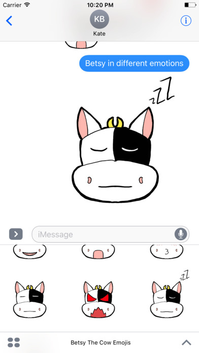 Betsy The Cow Emojis screenshot 4