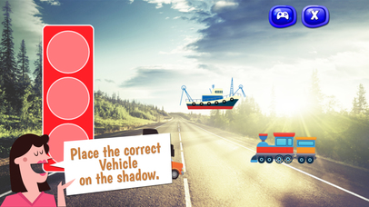 Vehicles And Transportation Vocabulary Puzzle Game screenshot 2