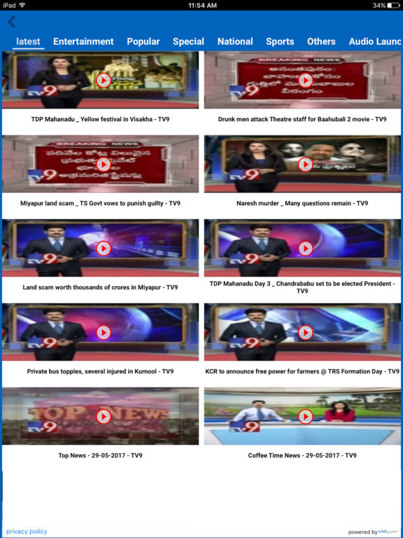 Online Watch Tv9 Telugu