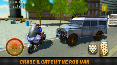 Police Motor Bike Chase - Real Cop City Drive screenshot 2