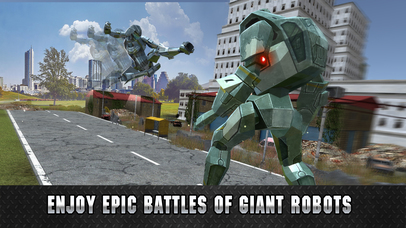 Giant Ray Robot Steel Fighting 3D screenshot 2