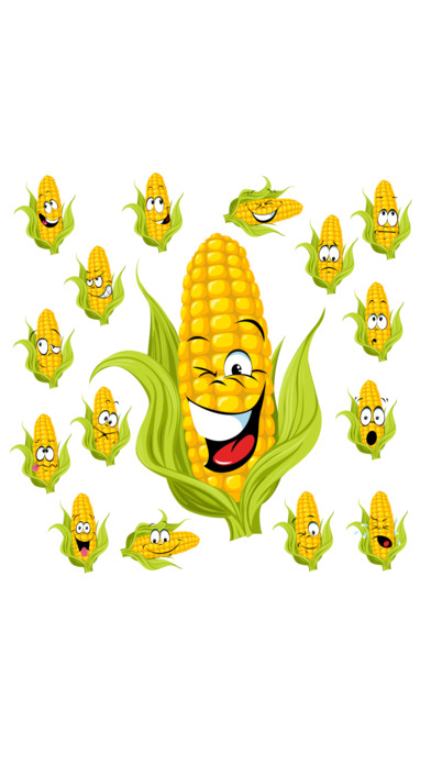 Corn SP emoji stickers screenshot 3