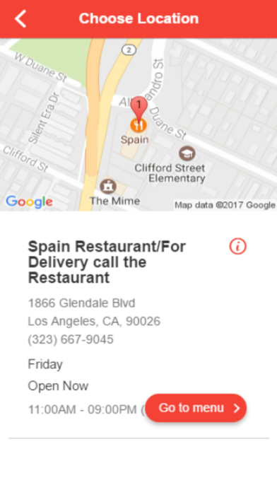Spain Restaurant Ordering screenshot 2