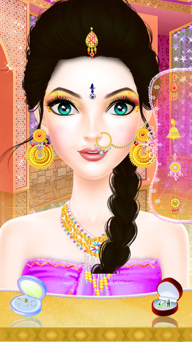 Indian Fashion Doll Trendy Style Dress Up screenshot 2