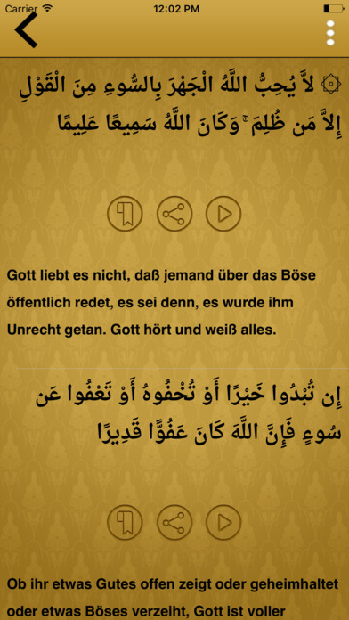 German Quran Translation and Reading screenshot 4