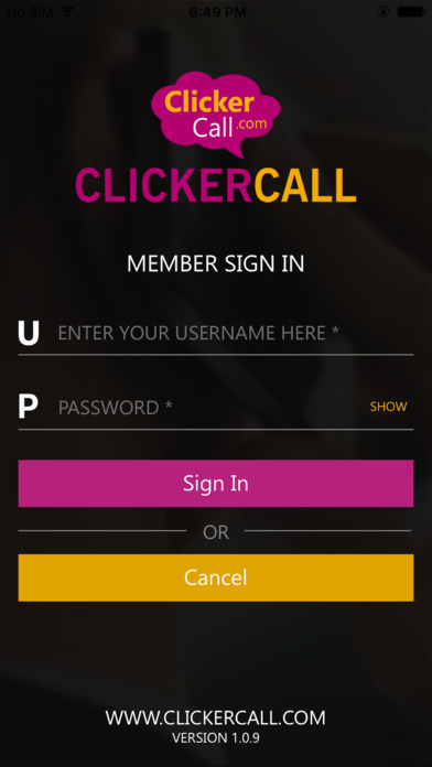 ClickerCall screenshot 2