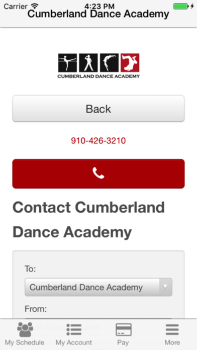 Cumberland Dance Academy screenshot 3
