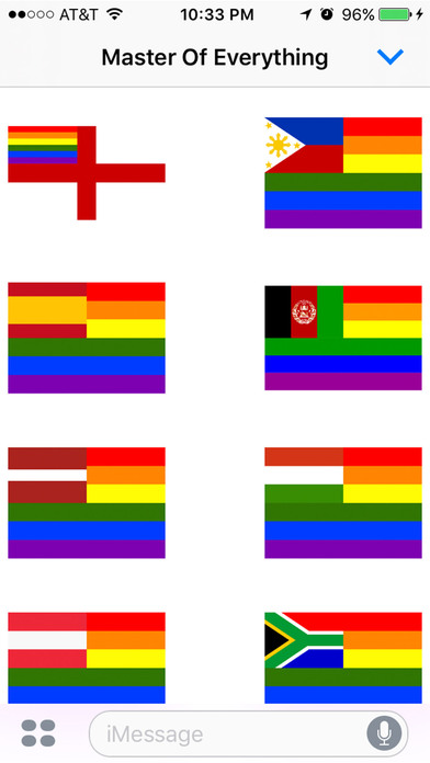 LGBTQ Countries Flag Stickers : Show Your Pride!!! screenshot 2