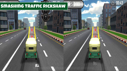 VR Highway Tuk Tuk Rickshaw: Traffic Rush Race screenshot 4