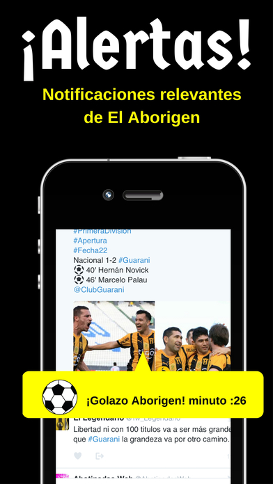 El Aborigen - Fútbol de Asunción - Paraguay screenshot 2