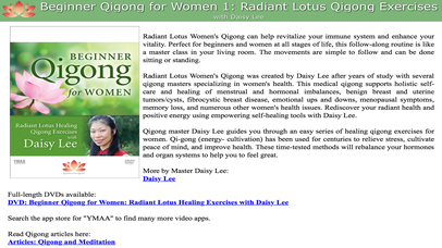 Beginner Qigong for Women 1 screenshot 4