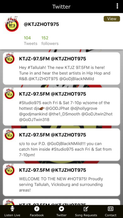 KTJZ Hot 97.5 screenshot 3